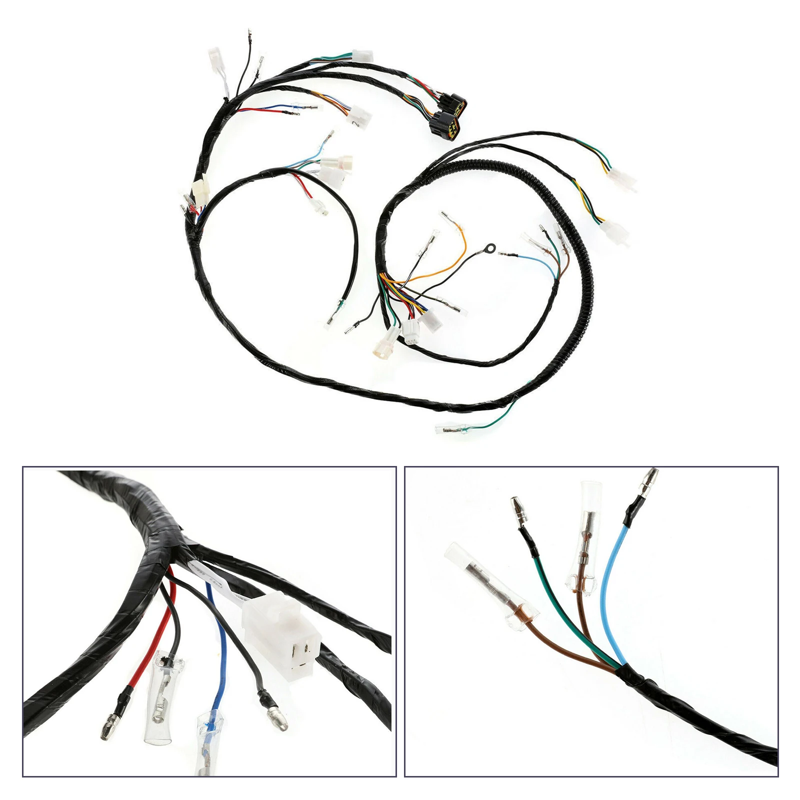 

3GD-82590-40-00 NEW Warrior Complete Factory Wiring Harness Loom+Plugs Fits for Y-amaha Warrior 350 YFM350X 1997-2001