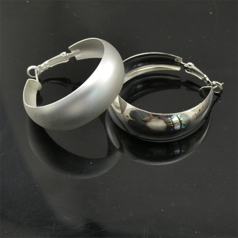 Большие маленькие круглые серьги кольца для женщин модные ювелирные аксессуары