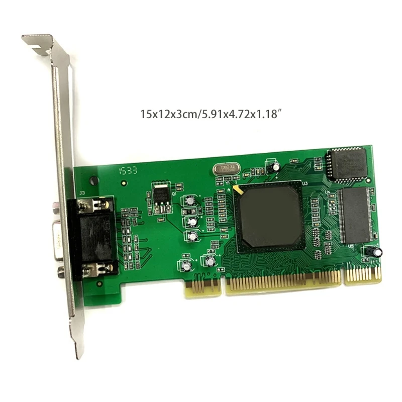 2022 NewATI Rage XL 8MB 32Bit PCI VGA Desktop PC Video Graphics Card SDRAM CL-XL-B41 for Desktop PC Computer images - 6