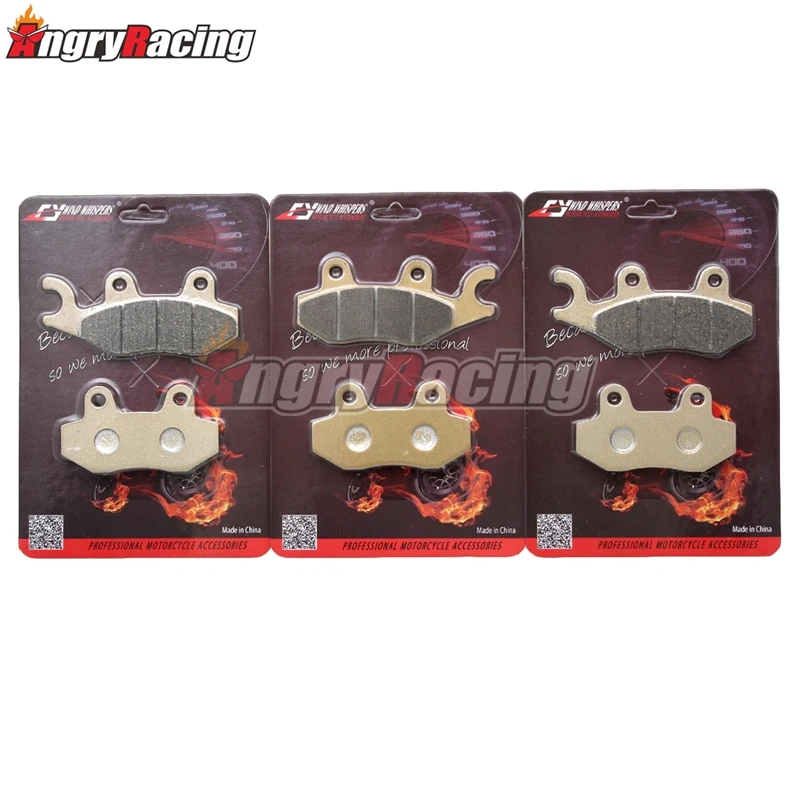 Передние и задние тормозные колодки для мотоцикла CAN AM Commander 800 (11 15) 1000 STD / XT 15)/1000 DPS