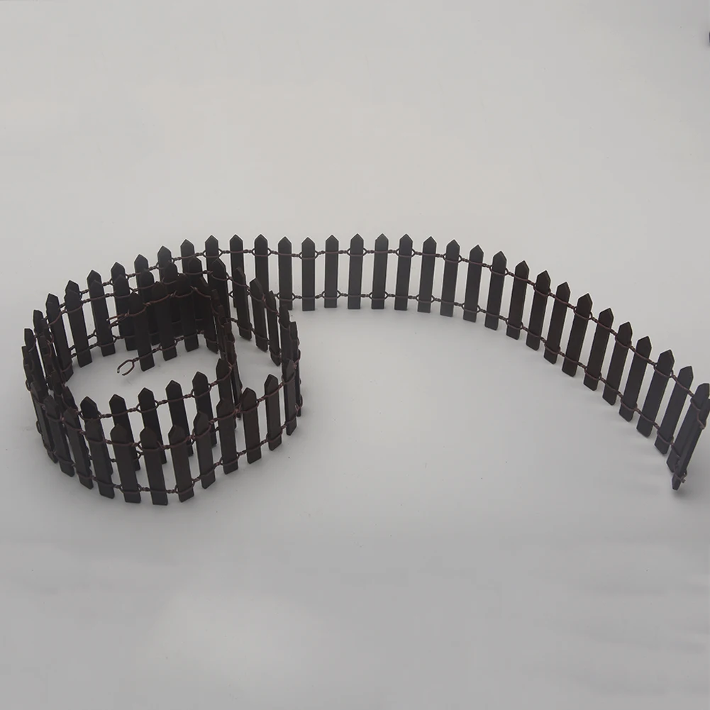 Новинка 100*5 см Сделай Сам миниатюрный маленький забор деревянное ремесло