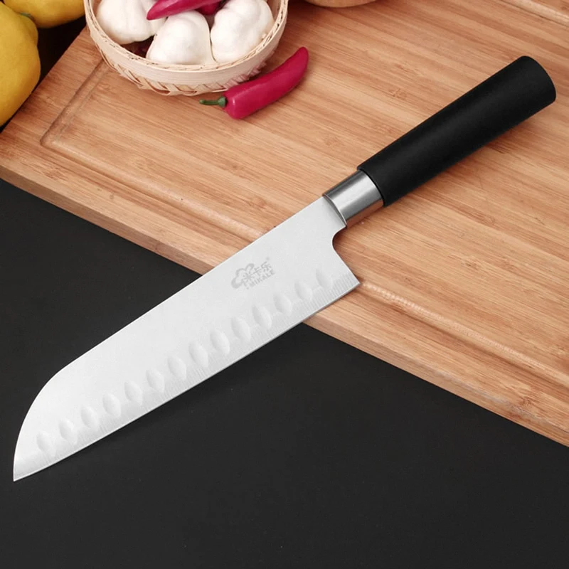 Новое поступление набор кухонных ножей Santoku Nakiri супер острые лезвия Набор