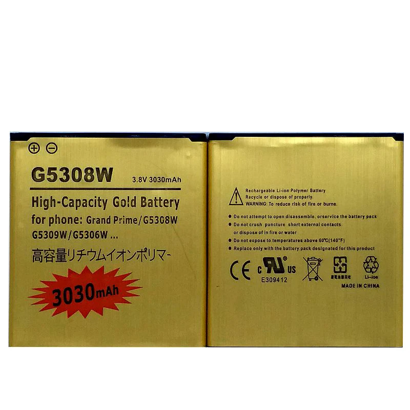 EB BG530BBC заменитель акумуляторная батарея для Samsung Galaxy Grand Prime J3 2016 G5308W G530 G530F