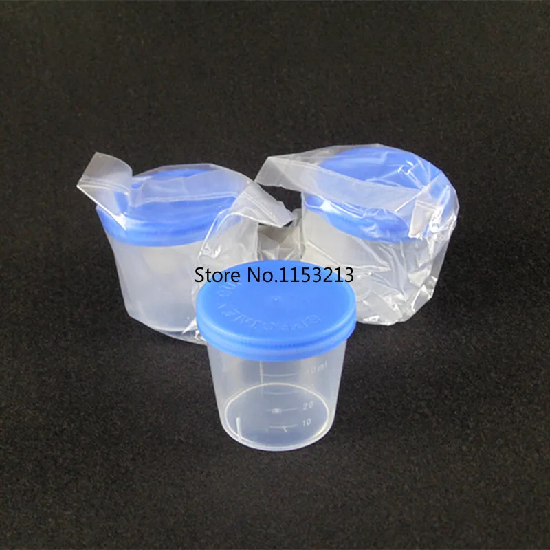 Пластиковый стакан для определения мокроты 40 мл ЭО-стерилизованная