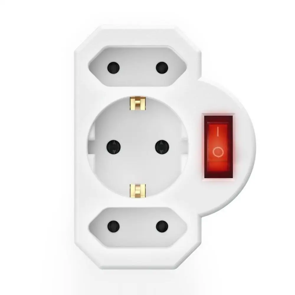 Переходник для розетки один поворот несколько два или три отверстия