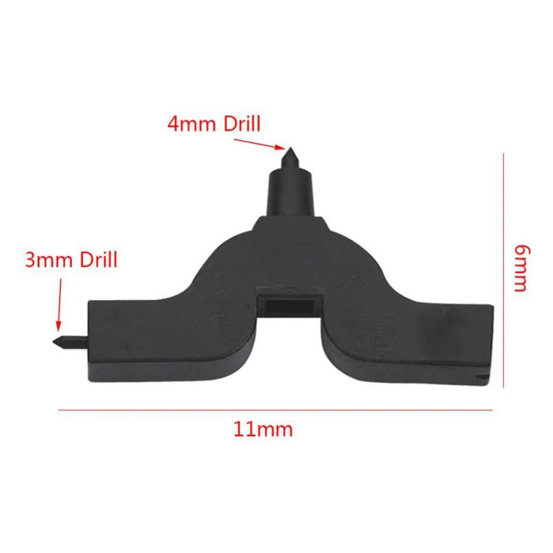 1 Pcs Hose Punchers Openings Hole Black Plastic Punch Fitting Tools High-quality Garden Irrigati for 4/7mm and 9/12mm Pipe | Дом и сад