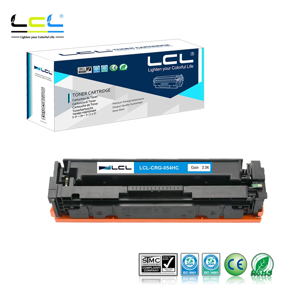 

Тонер-картридж LCL 054 054H, тонер-картридж, совместимый с Canon i-SENS, 3028C001 3027C001 3028C001 3028C002 3027C002 (1 упаковка, K/C/M/Y), совместимый с