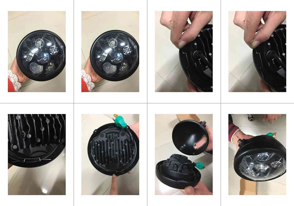 Кронштейн для держателя лампы в мотоциклетном корпусе 5 3/4 дюйма Sportster