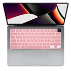 Чехол для клавиатуры для нового MacBook Pro 14 16 дюймов 2021 A2442 A2485 M1, протектор клавиатуры ноутбука, протектор клавиатуры, силиконовый цвет