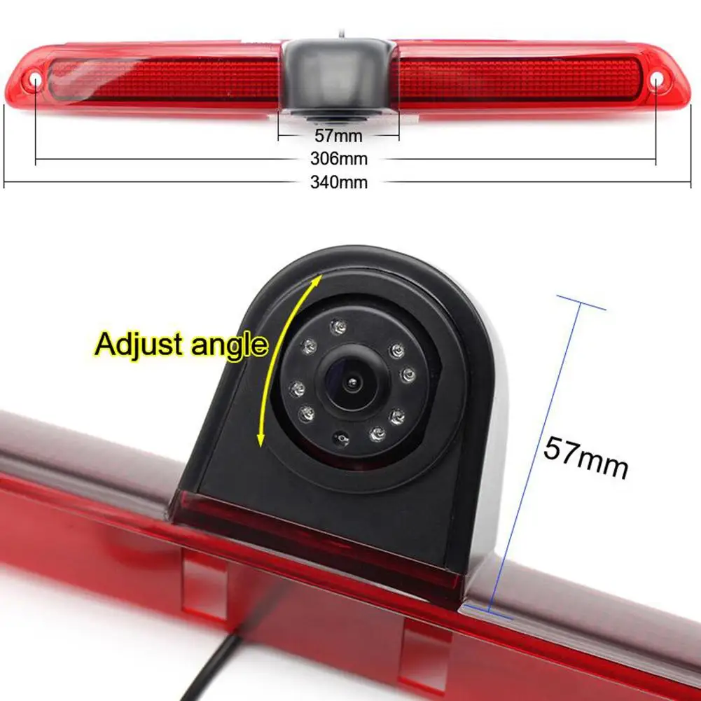 

Waterproof Rear View 3Rd Brake Light Camera HD Night Vision Backup Camera for Mercedes-Benz Sprinter W906 Crafter 2007-2019