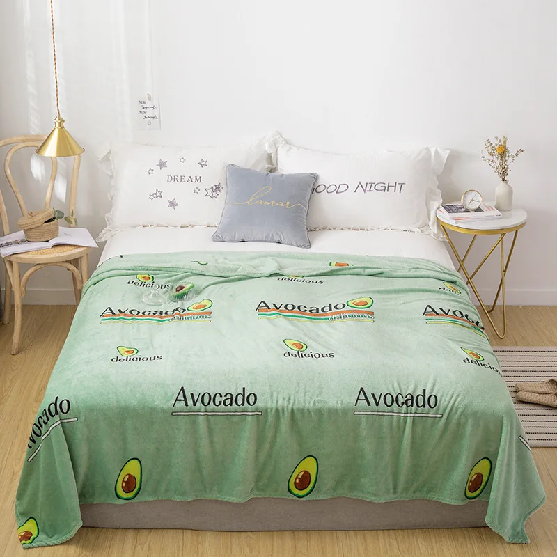 Летнее стеганое одеяло из фланели и кораллового флиса мягкое дышащее тонкое