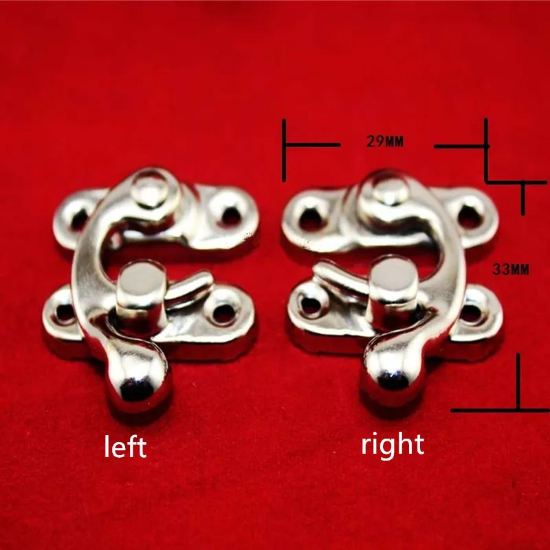 

4 комплекта, хромированные защелки для чемоданов