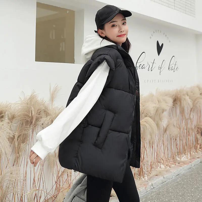 Модное платье жилет женская куртка Mujer Chaqueta Свободные теплые женские зимние
