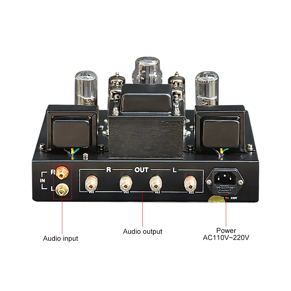 AIYIMA 6P1 вакуумная зеркальная стереосистема класса A односторонние параллельные