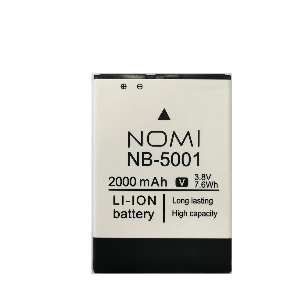 

New 2000mAh NB-5001 Battery Replacement for Nomi NB-5001 Smart phone in stock