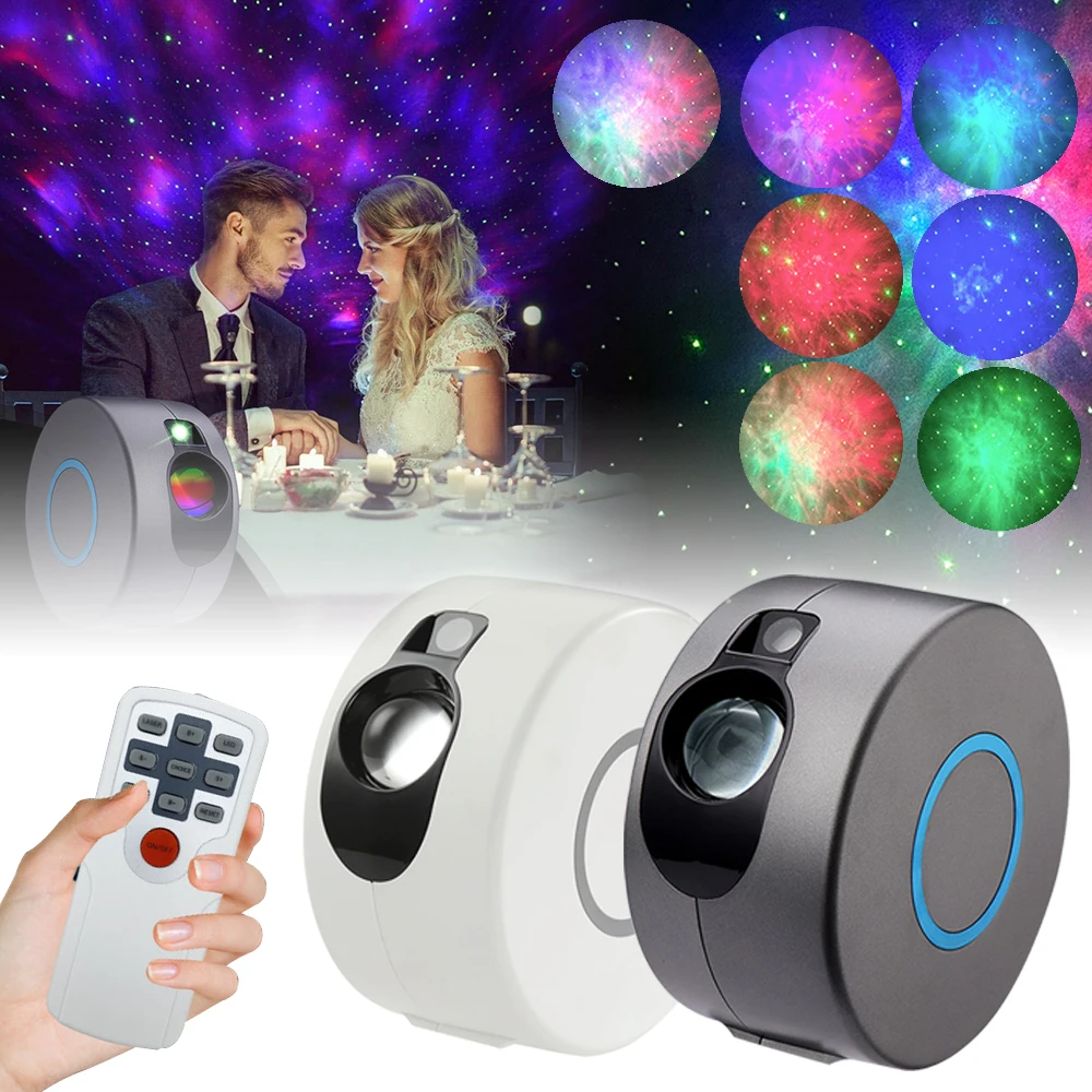 

3D Led Starry Sky Star Projector Nebula Night Light Lamp Room Galaxy Party for Kids Bedroom Constellation Home Decor Planetarium