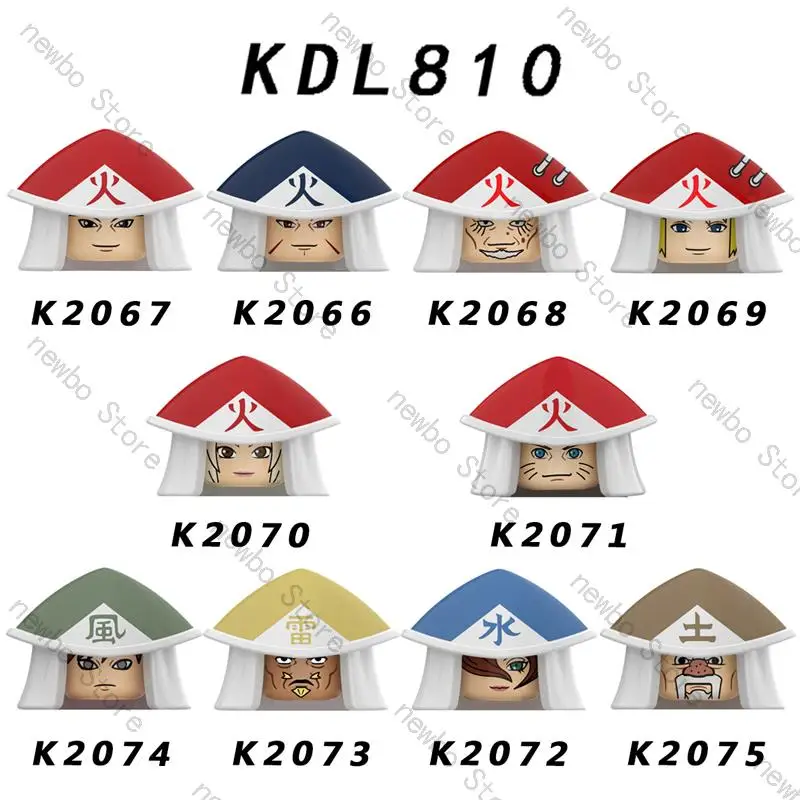 Фигурки героев японского аниме KDL810, одиночная распродажа, экшн-фигурки, аксессуары, шапка чакра, MOC, креативные игрушки для детей Фигурки героев японского аниме KDL810, одиночная распродажа, экшн-фигурки, аксессуары, шапка чакра, MOC, креативные игрушки для детей