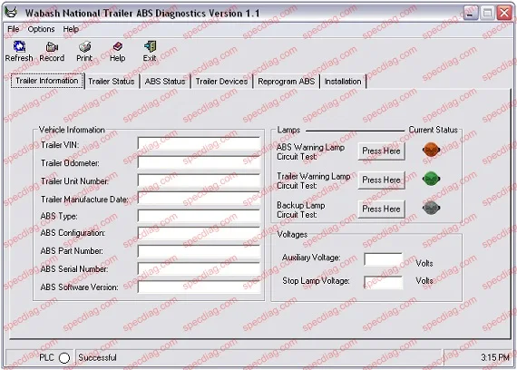 Комплект для диагностики тягача ABS/прицепа Bendix Haldex merwabco Wabash|diagnostic software|diagnostic