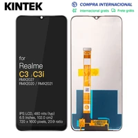 6 5 inches ips display for oppo realme c3 c3i lcd touch screen replacement rmx2027 rmx2020 rmx2021 original