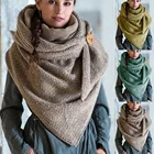 Женский однотонный шарф Модная ретро Женская многофункциональная шаль шарф 2020 женские зимние теплые шарфы фуляр женский шарф