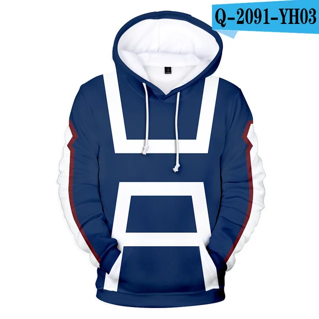 tz-331 2 To 13 Years Kids Hoodies My Hero Academia 3d Printed Boys Girl Hoodie Sweatshirt Boku no Hero Academia Jacket Children Clothes - Цвет: tz-331
