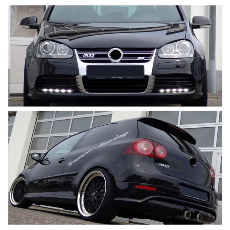 Пластиковая хромированная эмблема заднего багажника R32 R35 R36 для Volkswagen Teramont Bora Jetta