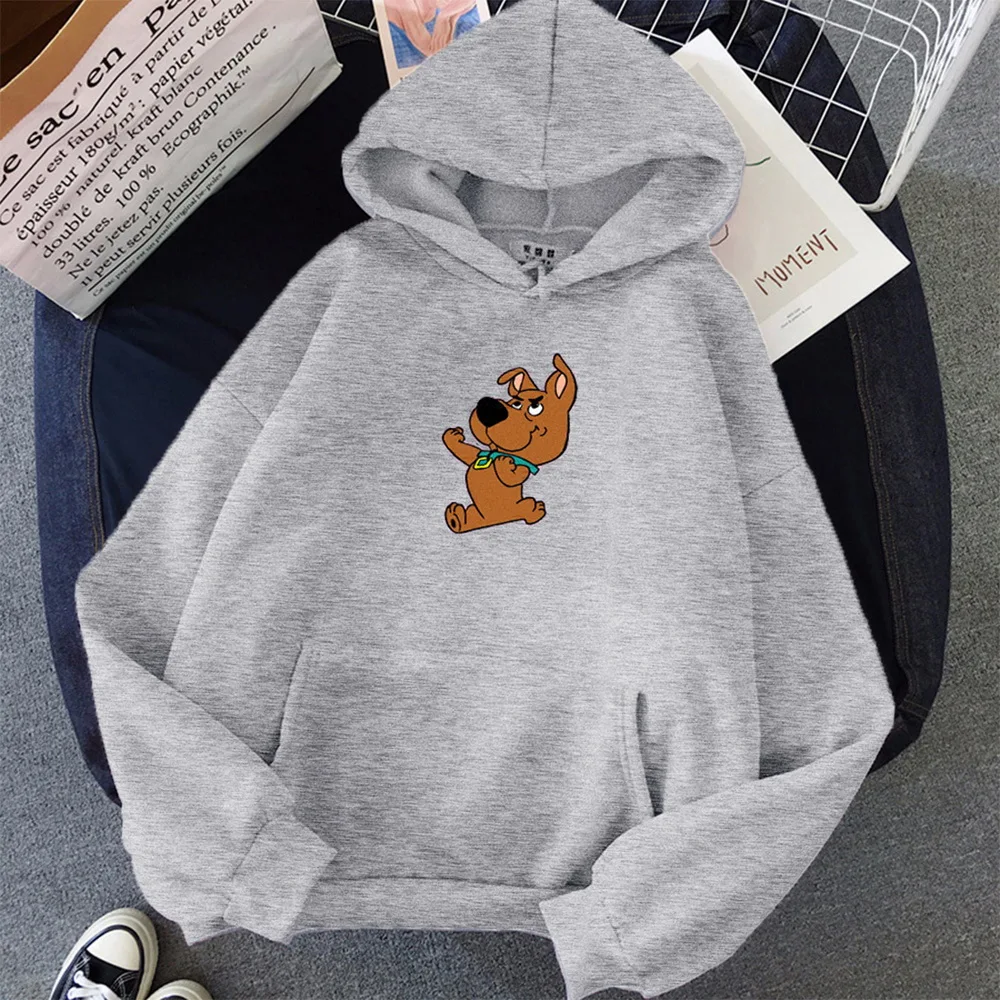 Women Cartoon Print Hoodies Harajuku Sweatshirt Kawaii Korean Style Oversized Women Hoodies Winter Plus Size Female Pullovers