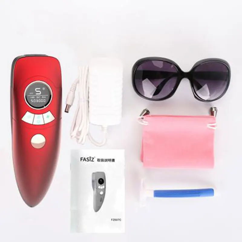 Портативный Эпилятор IPL Удаление волос дома постоянное лазерное удаление 500000