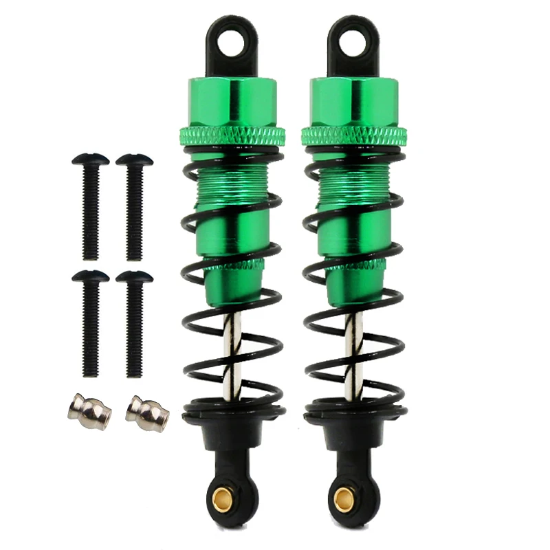 

2 PCS Aluminum Adjustable Oil Shock Absorber Damper 75/80/90MM FOR 1:10 1/10 RC Axial SCX10 D90 Tamiya CC01