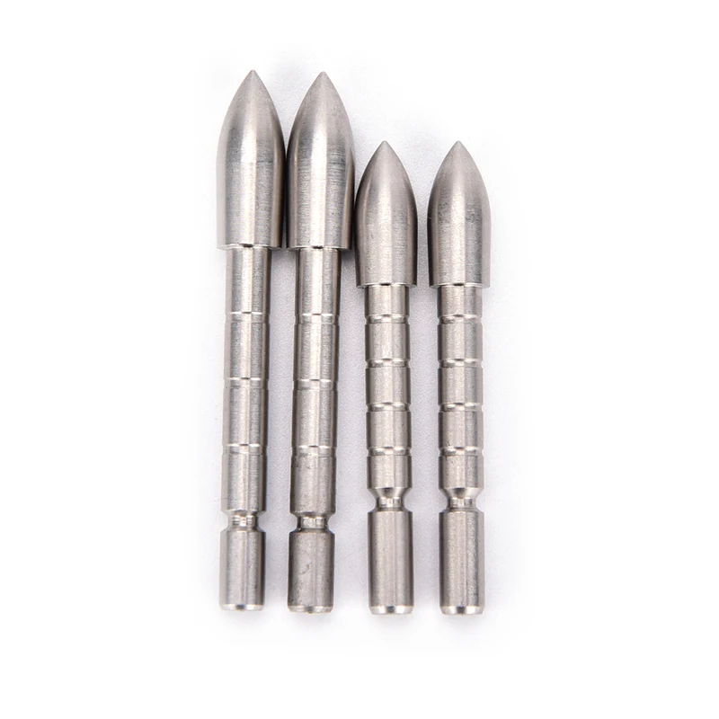 

80/100 Grain Stainless Steel Bullet Point Tip for 4.2 Mm Arrow Shaft Accessories