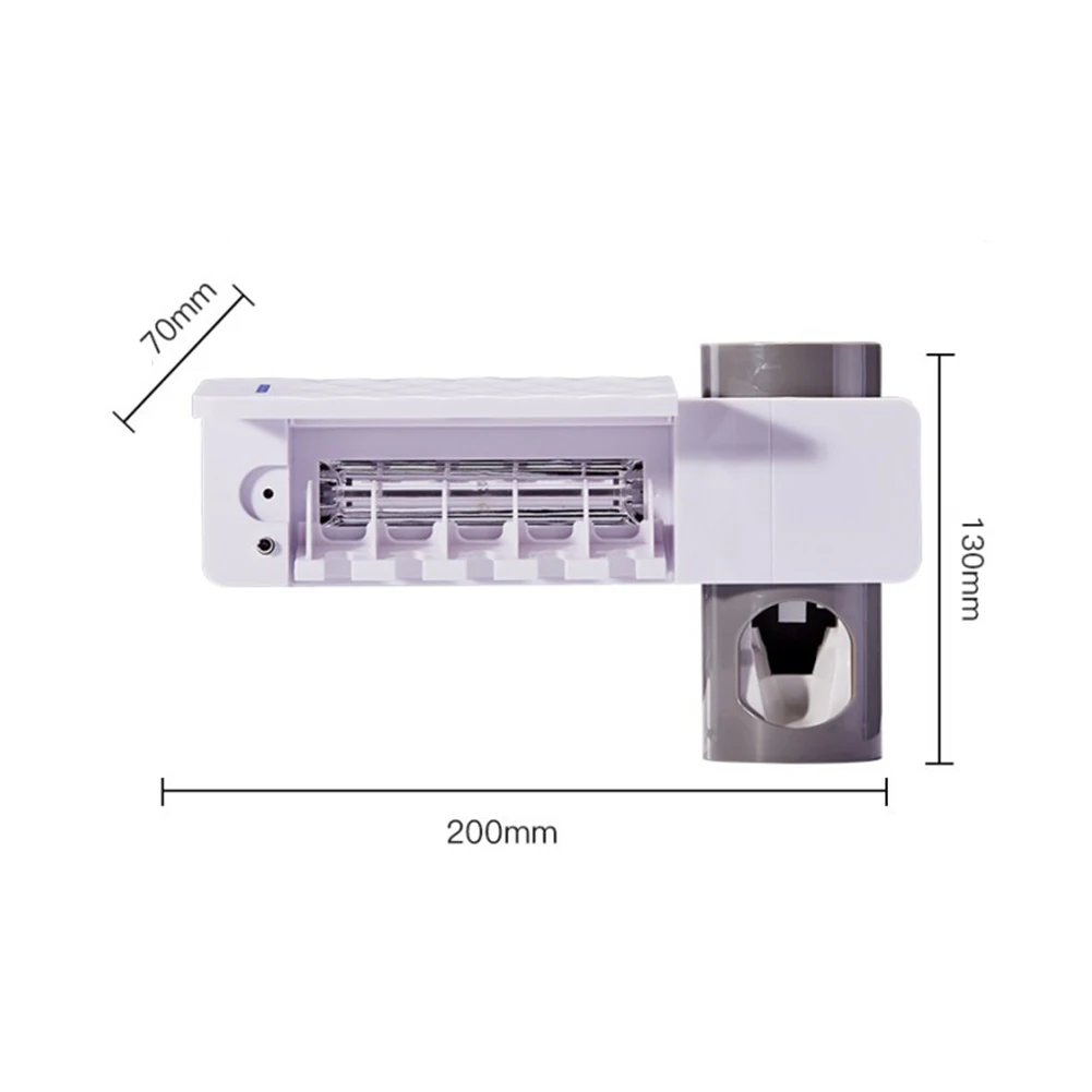 Ультрафиолетовый стерилизатор для зубных щеток с УФ подсветкой Автоматический