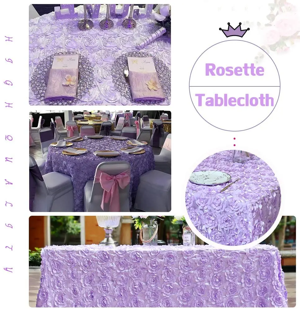 Скатерть ectangle 60x102 с розочкой льняная атласная 3D скатерть цветочным рисунком