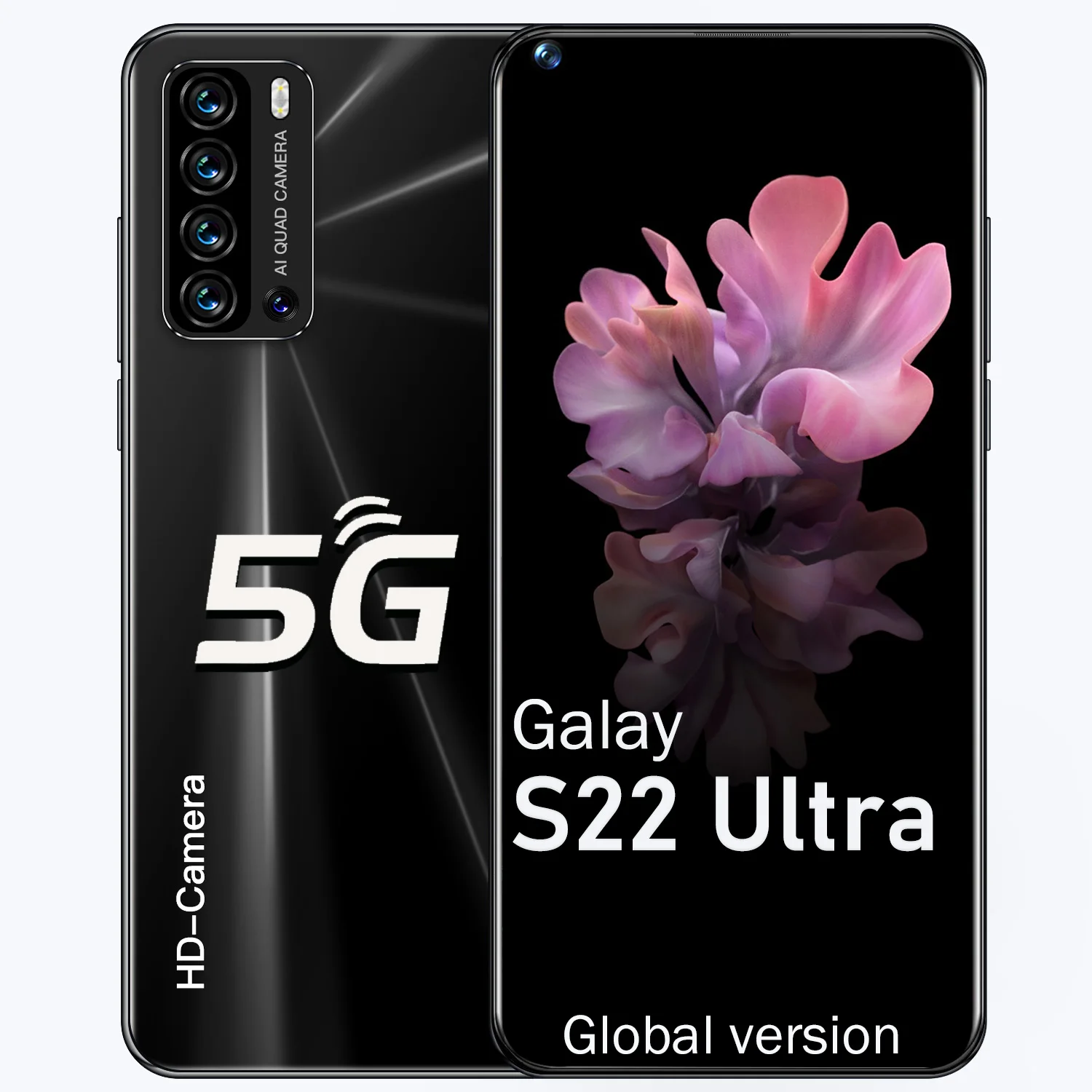 

Global version Galay S22 Ultra mobile phones 12GB+512GB 7.3inch smartphones Dual SIM telephone 5600mAh cellphones 24+48MP Phones