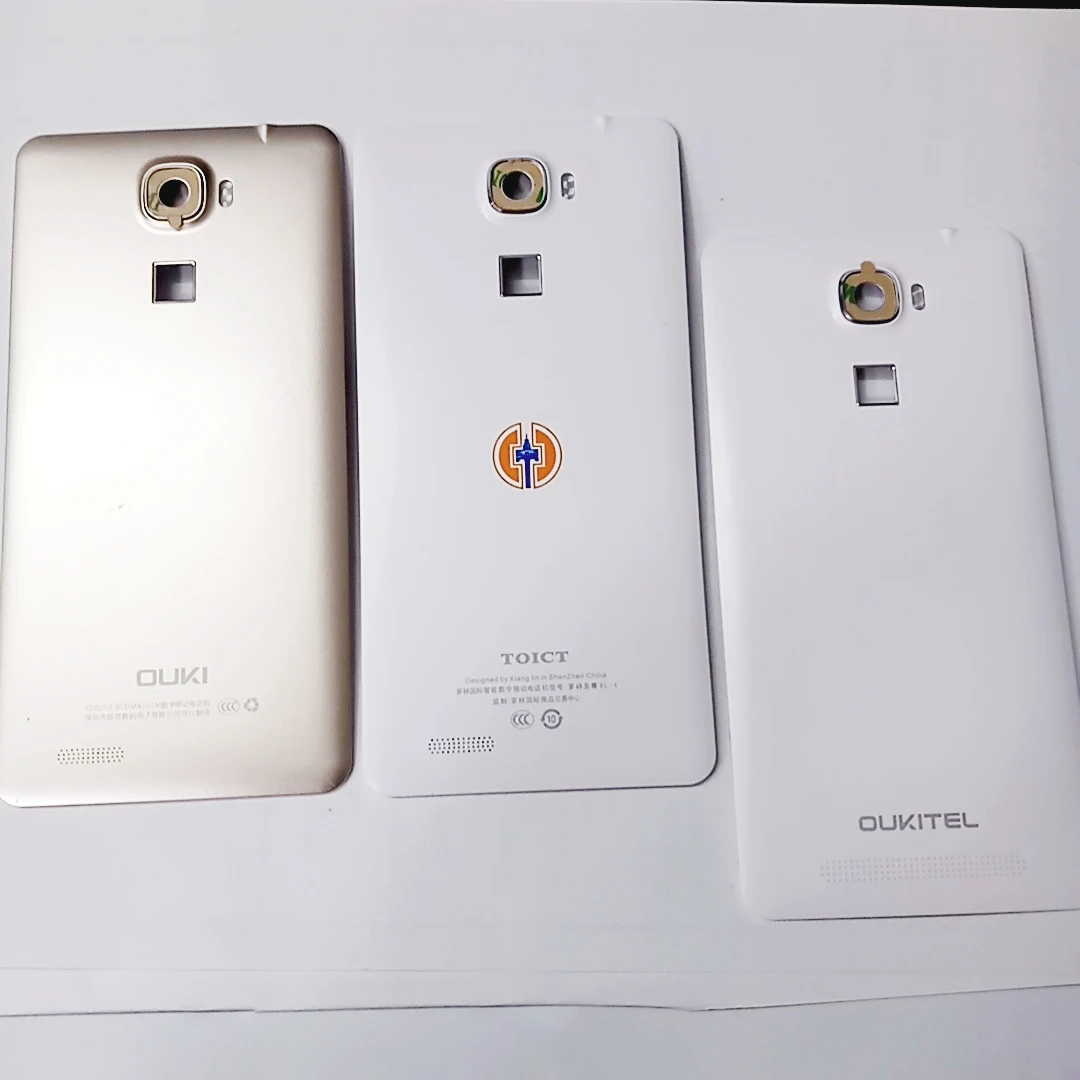 

Оригинальная крышка для аккумулятора телефона OUKITEL U8, задняя крышка, б/у, без объектива