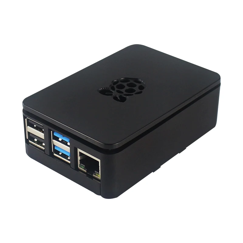 Raspberry Pi 4 ABS чехол пластиковая коробка Черный Защитный корпус Корпус для Raspberry Pi 4 Модель B