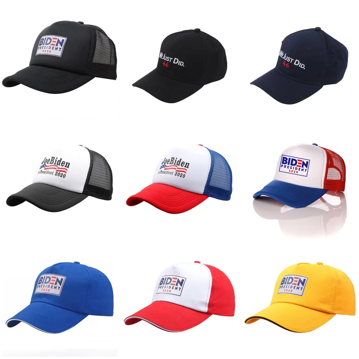 

Joe Biden We Just Did 46 Baseball Cap 2020J Oe BIDEN US Presidential Election Hat Vote Joe Biden 2020 Election Baseball Cap