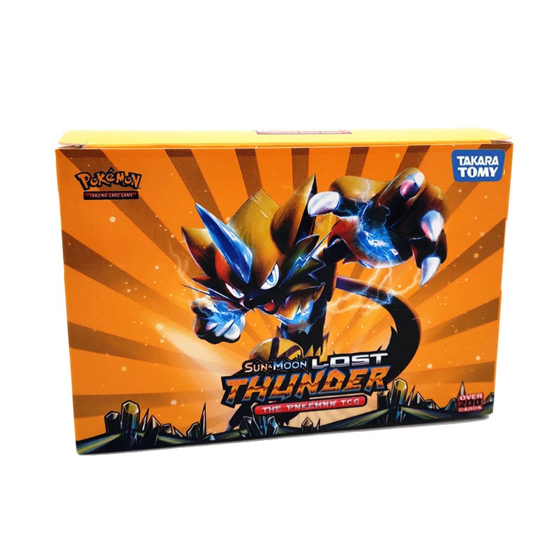 Takara Tomy Pokemon 60 100 200 шт. GX EX Мега Крышка флэш-карта 3D версия Солнце Луна потеря гром карты подарок Детская игрушка PTCG