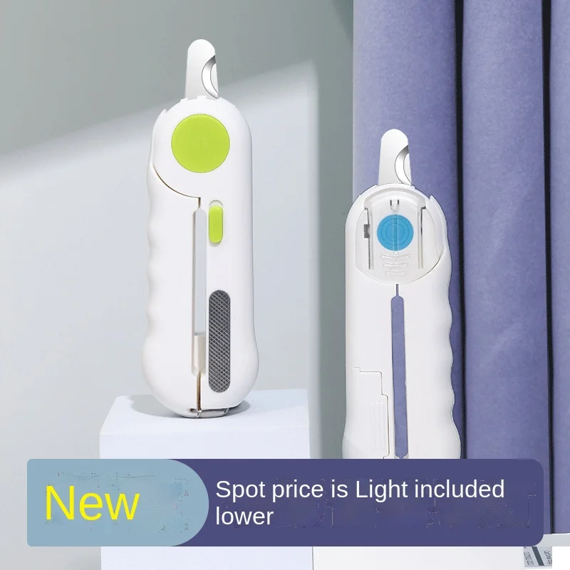 

Pet supplies cats and dogs nail clippers nail sharpeners pet nail clippers led nail clippers set cat cleaning and grooming tools