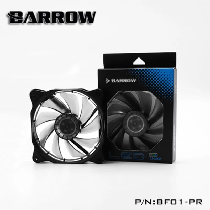Вентиляторы радиатора BARROW BF01 PR RGB Aura PWM вентиляторы для компьютерного корпуса