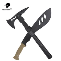 soft plastic grip props axeknife with rubber decoration training cosplay film television paintball dummy hunting knife model