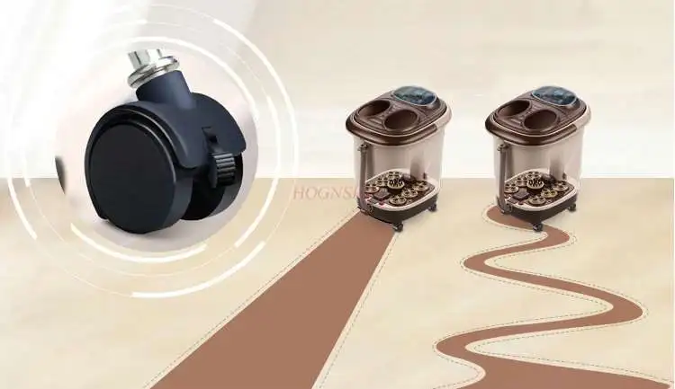 Полностью утоматическая Ванна Массаж ног нагревательная машина Моющее средство