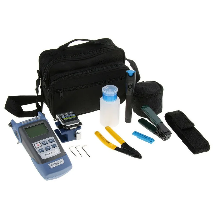 Fiber комплект инструментов для работы с оптическим кабелем FTTH визуальным