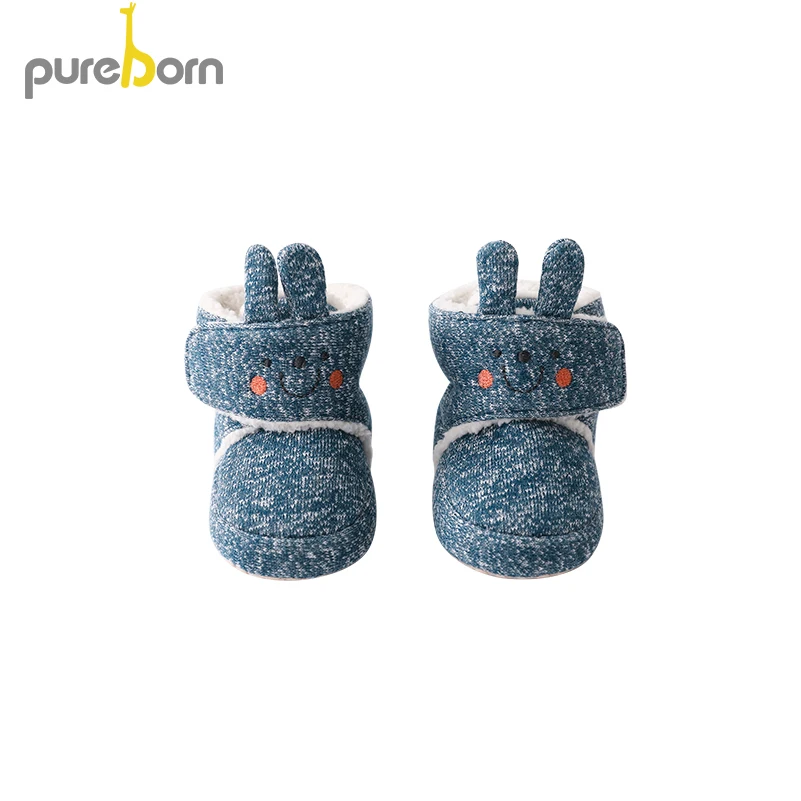Pureborn/Обувь для малышей обувь тапочки новорожденных маленьких мальчиков и