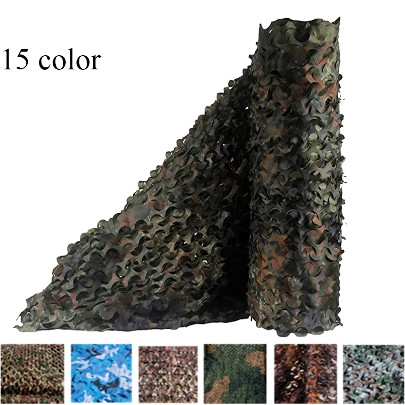 Camouflage Netting 1.5M*2 3 4 7 8 10M CamoSystems Camping Outdoor Camo Netting Camouflage Net Decoration Cover Sun Shade Awning