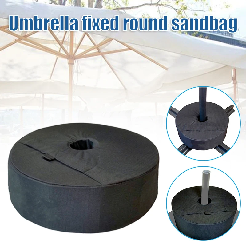 

Зонт с фиксированным песком, круглая ткань Оксфорд, бытовой мешок с песком, уличная сумка с фиксированной опорой, домашний тень