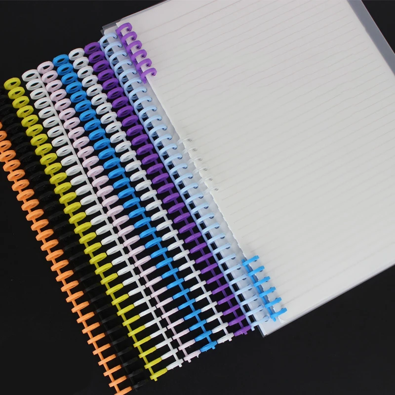 A4 Color Matte Binding Film PVC Plastic Cover Book Loose-leaf Transparent Paper Office School Supplies | Канцтовары для офиса и