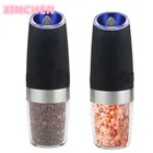 XINCHEN 2 шт.компл. электрическая мельница для перца, измельчитель для соли и перца, практичный инструмент для специй, кухонный измельчитель