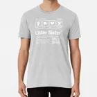 Футболка с надписью Lister Sister, для джентльмена, Джека, Анны, Листер, Энн Уокер, суранна Джонс, Софи ранделл, лесбийская гордость