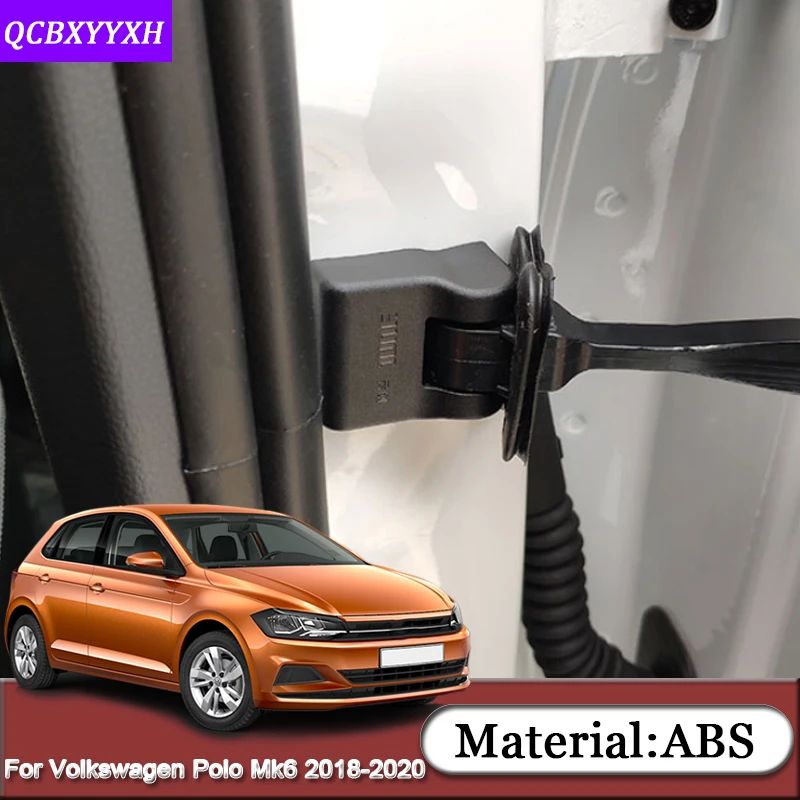 Защитные чехлы из АБС-пластика на дверной замок для Volkswagen Polo Mk6 AW Virtus Sedan 2018-2020
