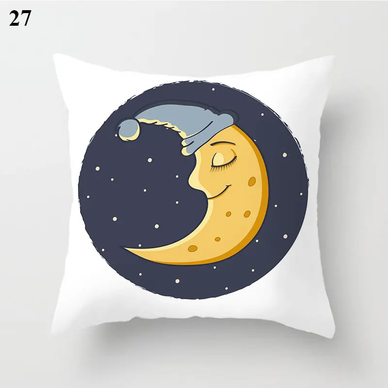 

Geometric Pillow Case Yellow Small Fresh Floral Sofa Seat Cover Pillowcase Living Room Cushion Cover Home Decorative Pillowclips